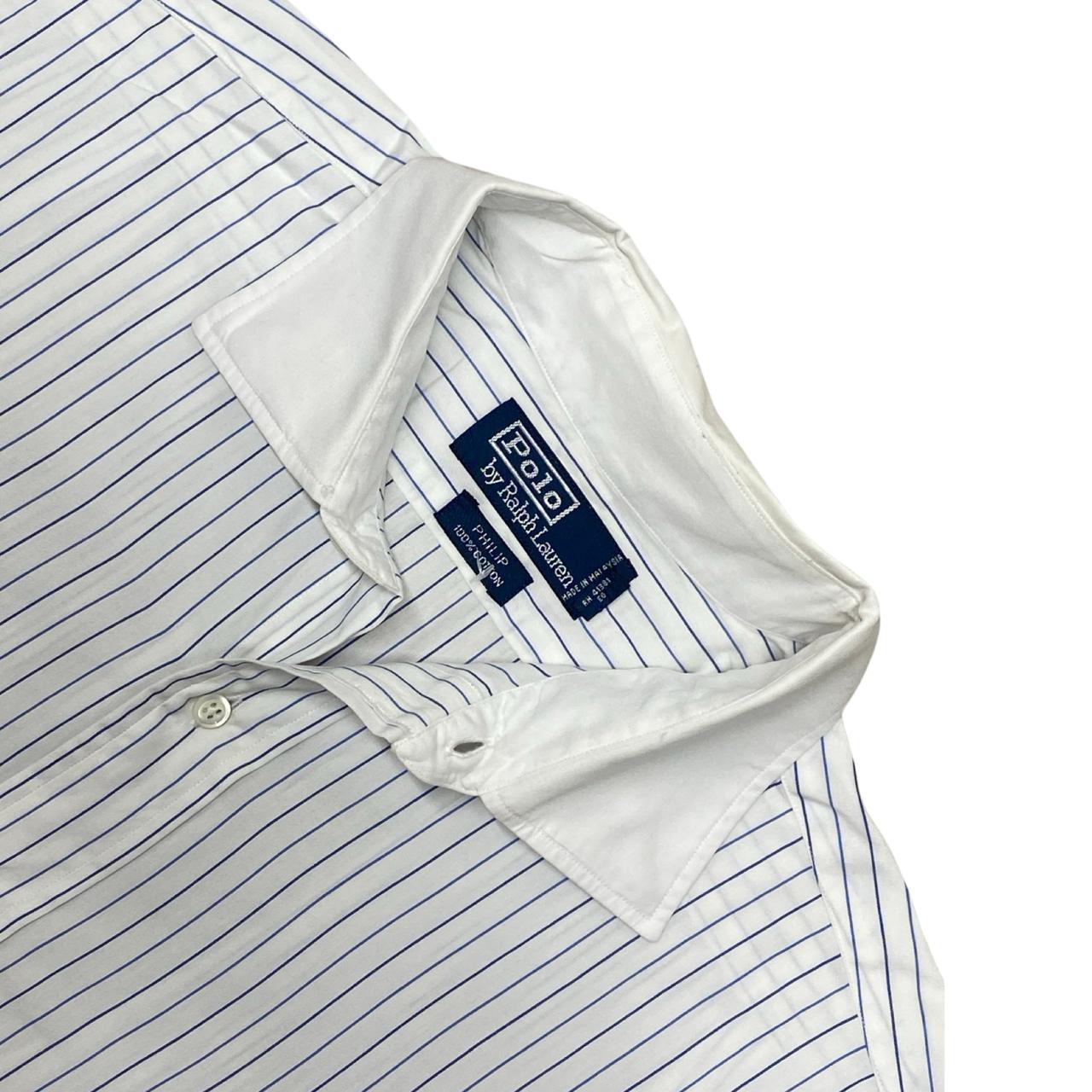 Ralph Lauren Striped Dress Shirt | Large | Chest 25”