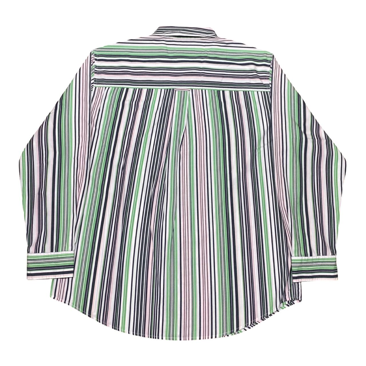 Chaps Striped Shirt | XL | Chest 25.5”