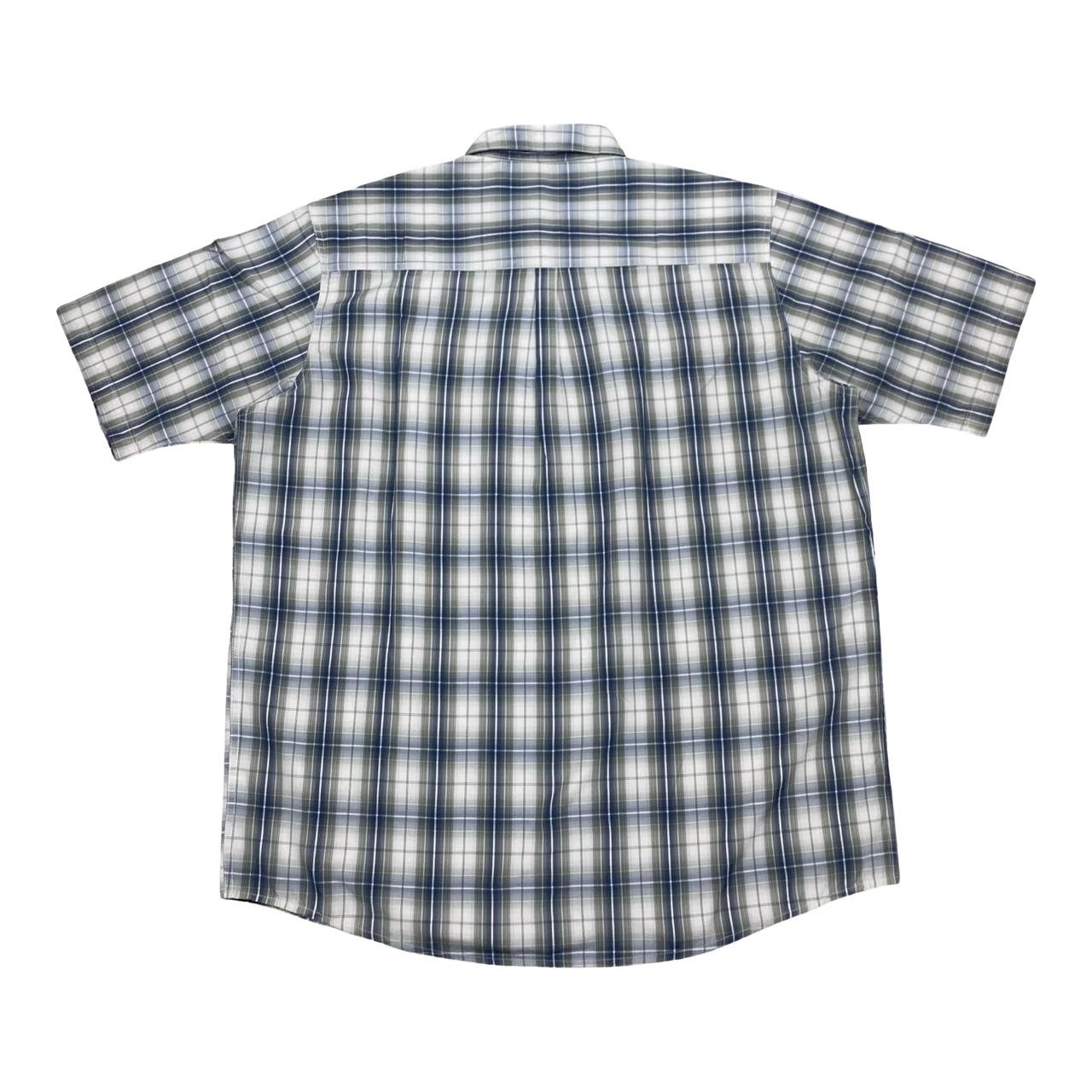Wrangler Checkered Short Sleeve Shirt | XXL | Chest 27.5”