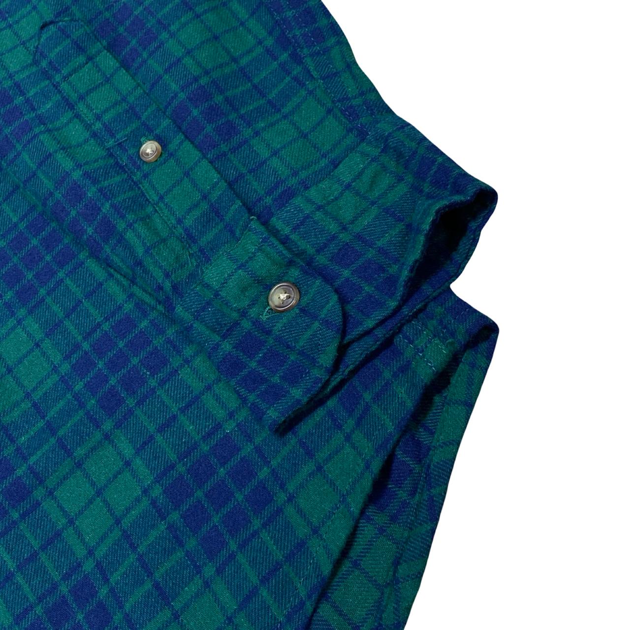 Chaps Brushed Flannel Shirt | Large | Chest 24”