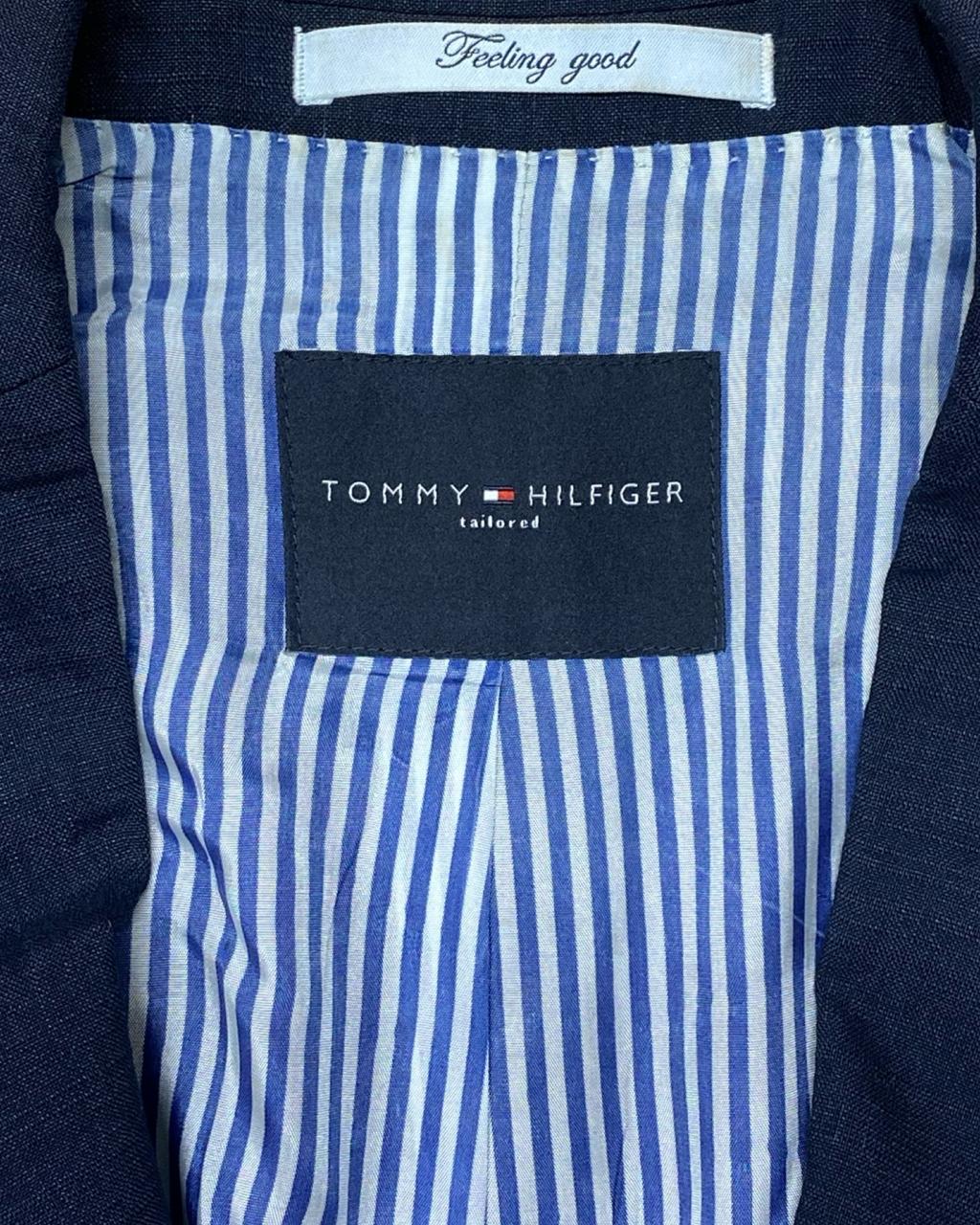 Tommy Hilfiger Navy Tailored Blazer | Medium | Chest 22.5”
