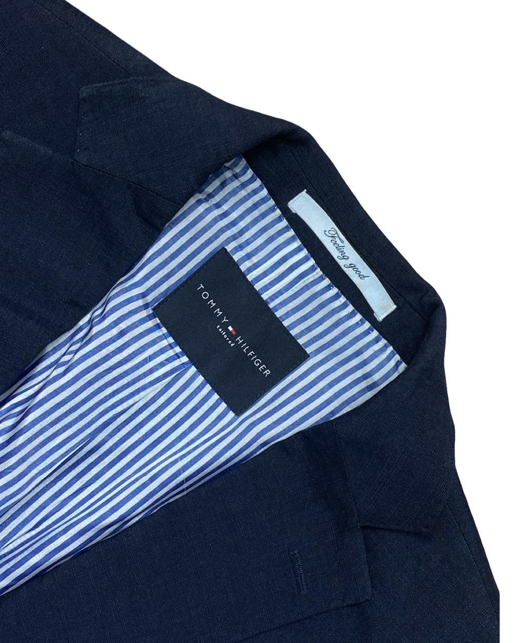 Tommy Hilfiger Navy Tailored Blazer | Medium | Chest 22.5”