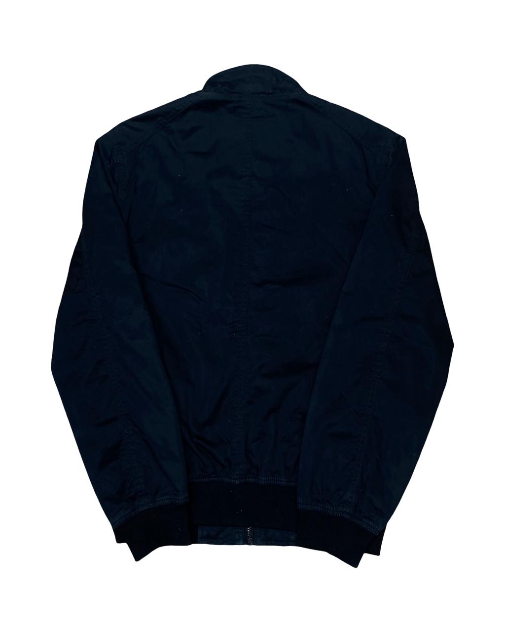 ZARA Man Navy Bomber Jacket | Medium | Chest 21”
