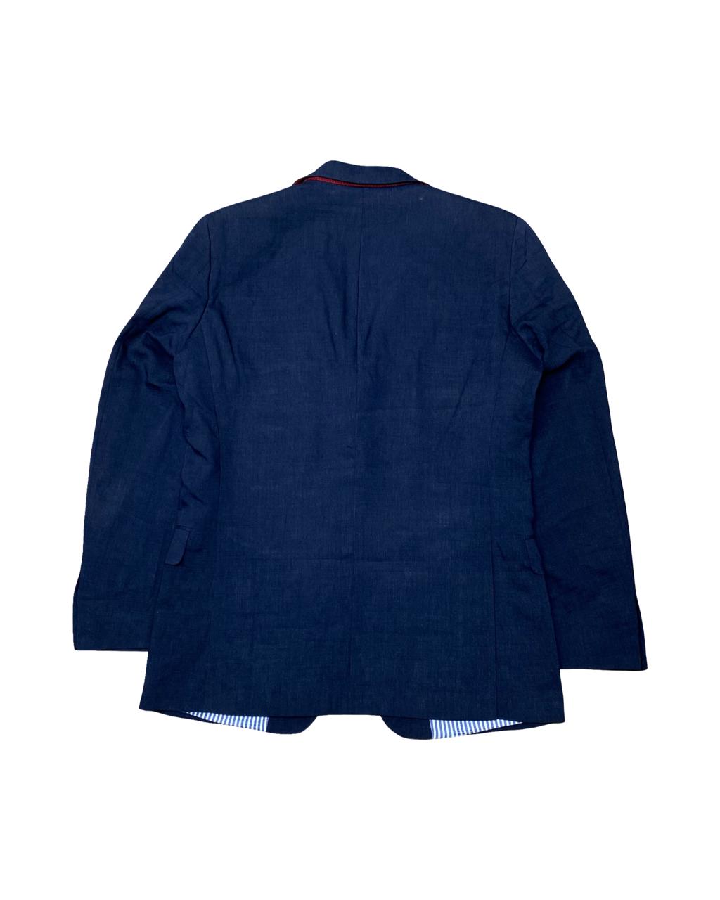 Tommy Hilfiger Navy Tailored Blazer | Medium | Chest 22.5”