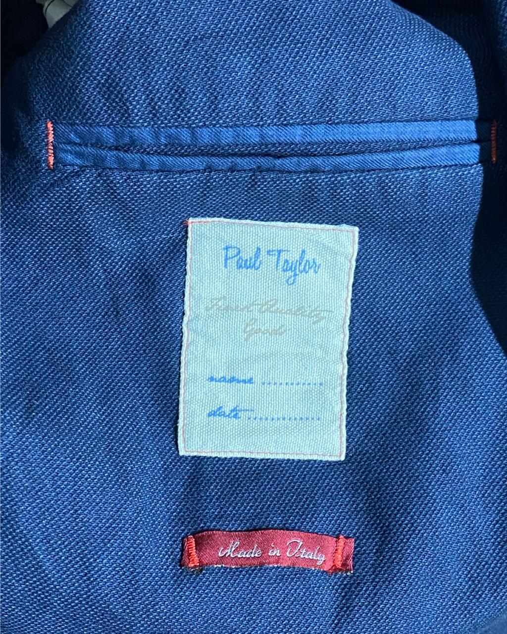 Paul Taylor Navy Italian Blazer | Medium | Chest 20.5”