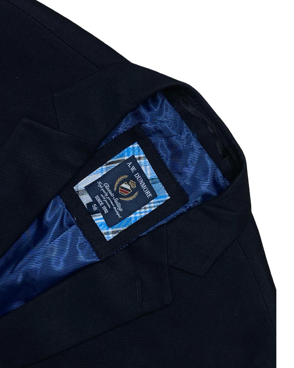 A.W. Dunmore Navy Blazer | Large | Chest 24”