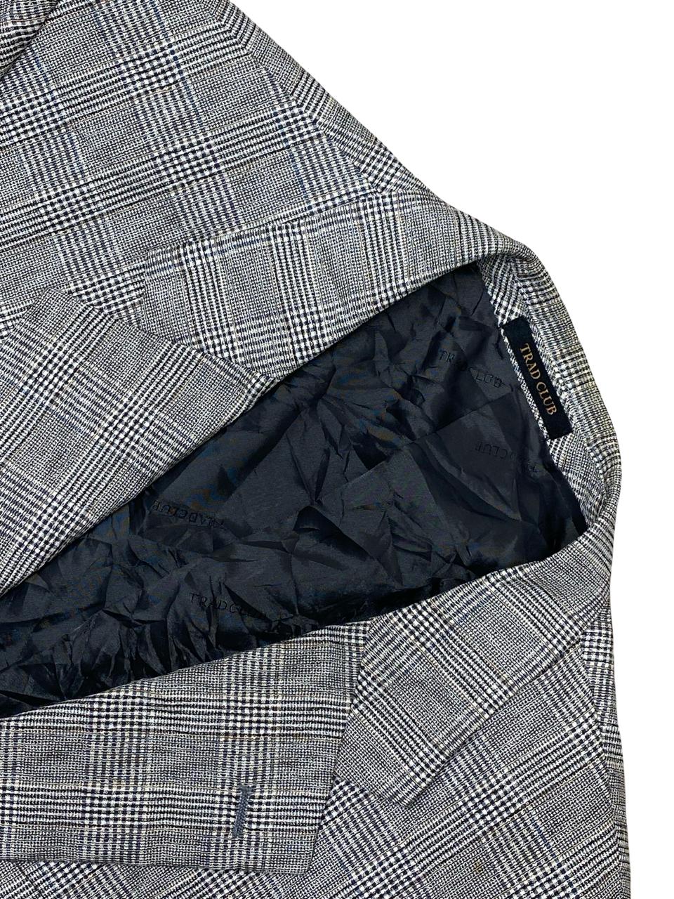 Trad Club Wool Blend Blazer | Medium | Chest 21.5”