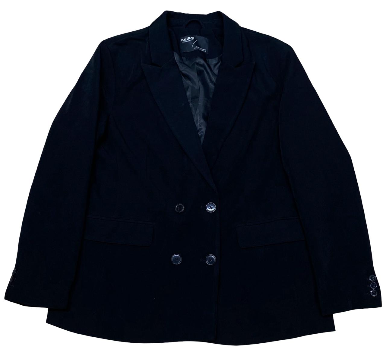 Pull&Bear Women's Double-Breasted Blazer | Medium | Chest 20.5”