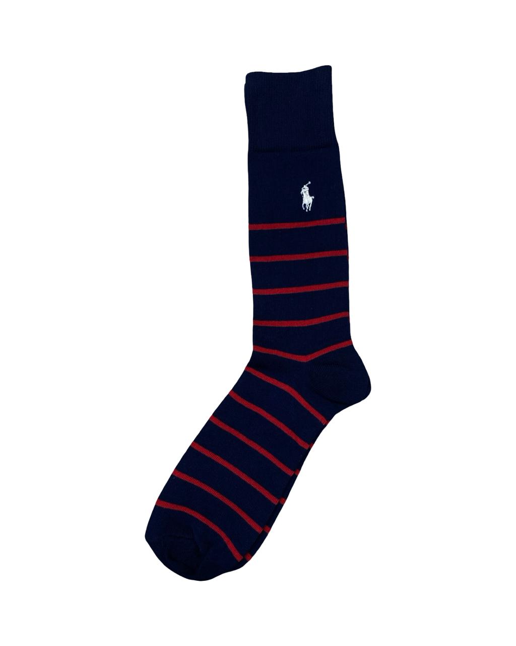 Ralph Lauren 3-Pair Classic Socks Set – Argyle, Stripe & Diagonal | Factory Leftovers