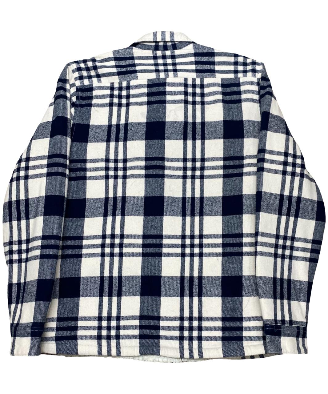 F&F Sherpa-Lined Flannel Overshirt | Small | Chest 20"