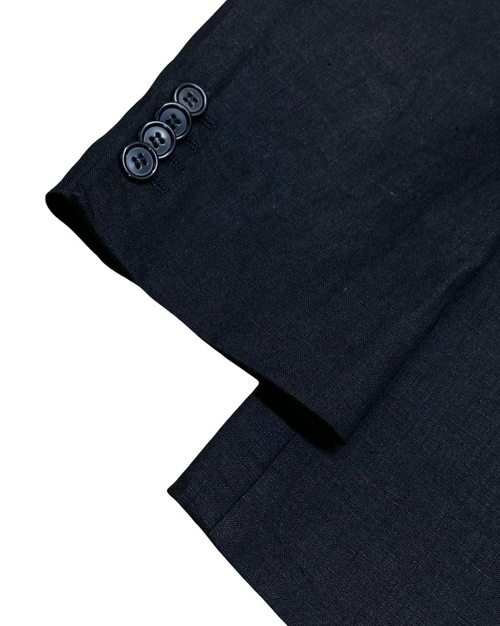 HUGO BOSS Linen-Blend Blazer | Large | Chest 23”