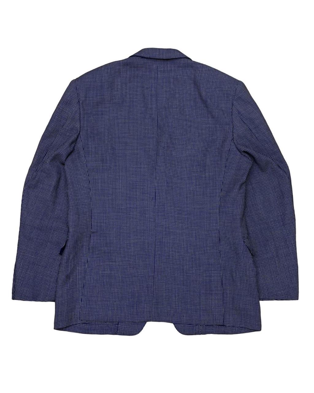 Canali Milano Micro-Houndstooth Wool Blazer | Medium | Chest 22”