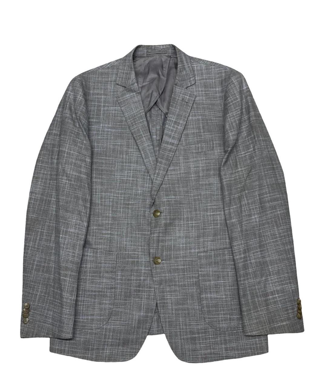 Black Brown 1826 Grey Patterned Blazer | Medium | Chest 22”