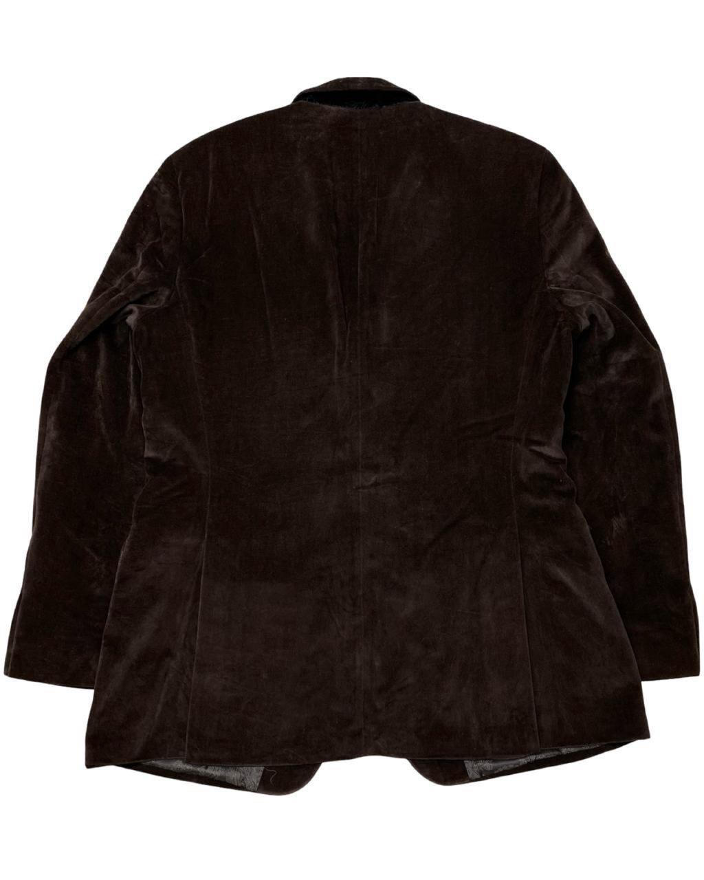 Hugo Boss Brown Velvet Blazer | Large | Chest 23”