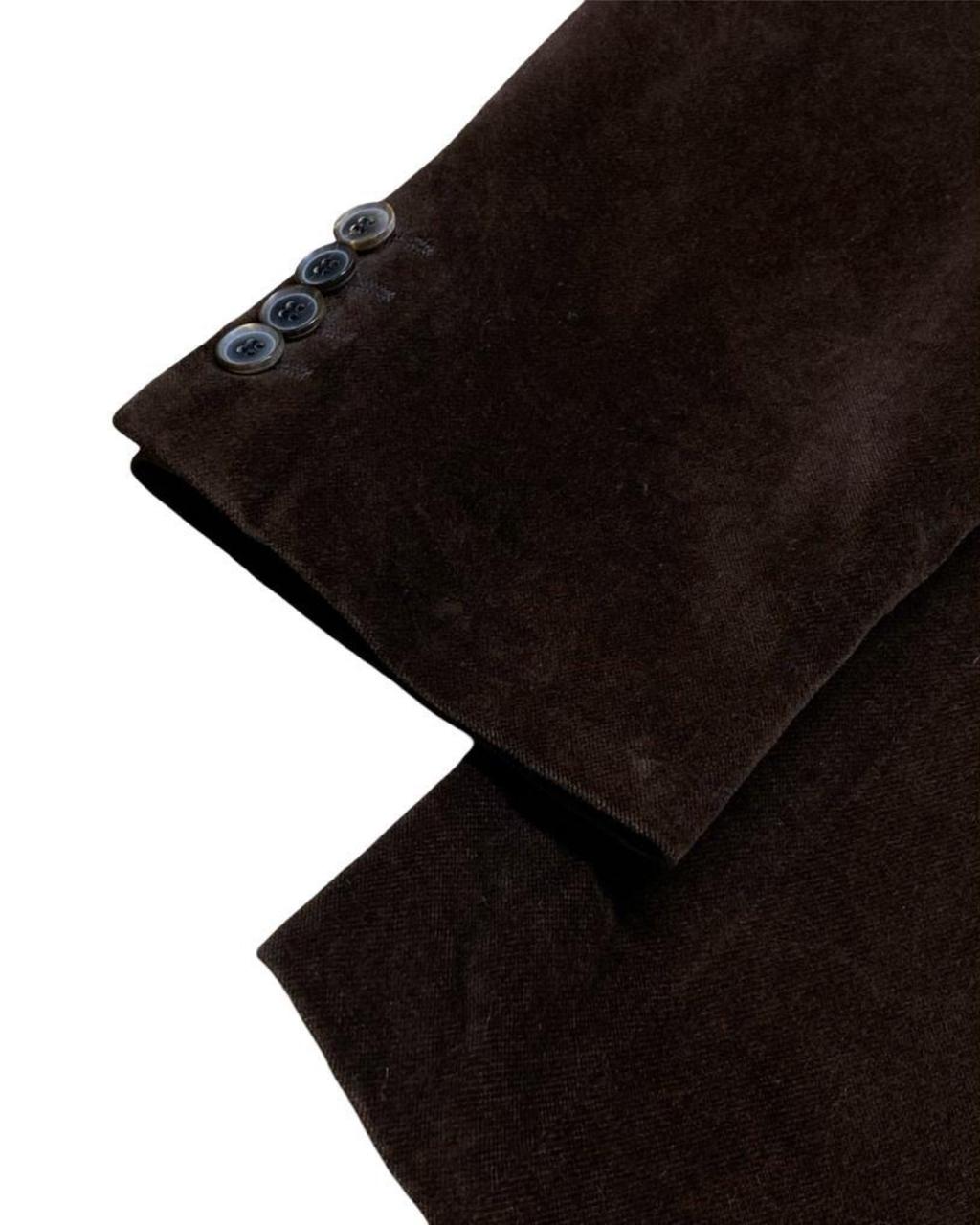 Hugo Boss Brown Velvet Blazer | Large | Chest 23”