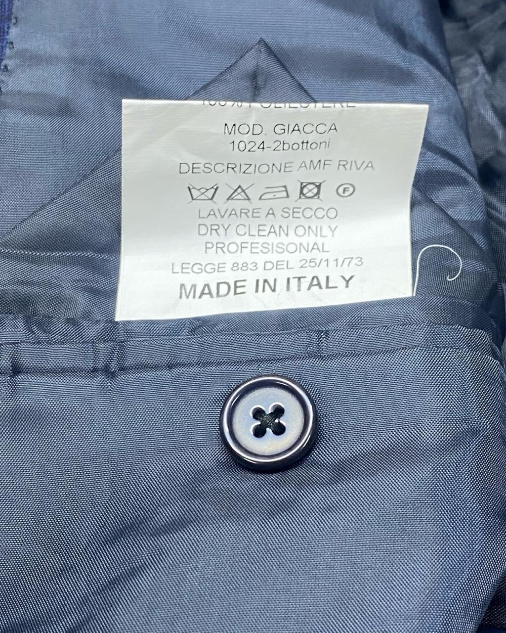 Italian-Made Bespoke Blazer | XL | Chest 25.5"