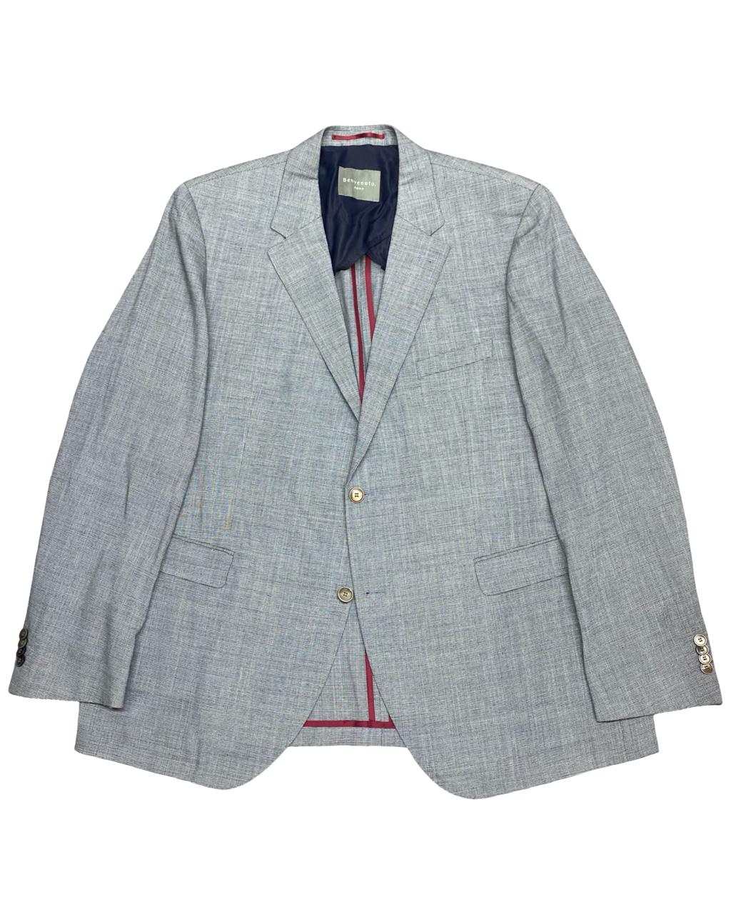Benvenuto. Modern Fit Blazer | Large | Chest 24.5"