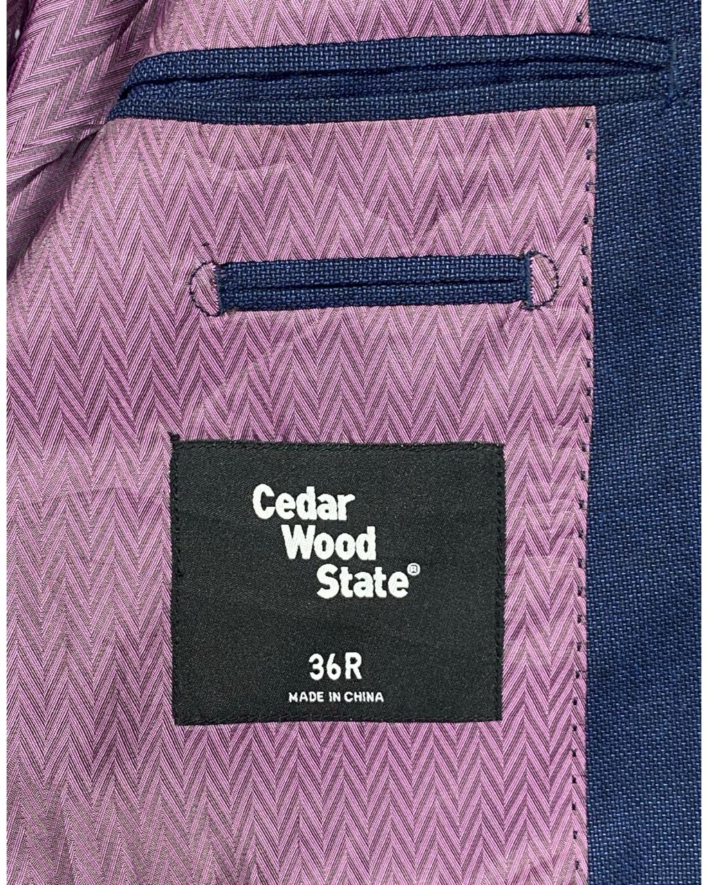 Cedar Wood State Suit Blazer | 36R (Small) | Chest 18.5"