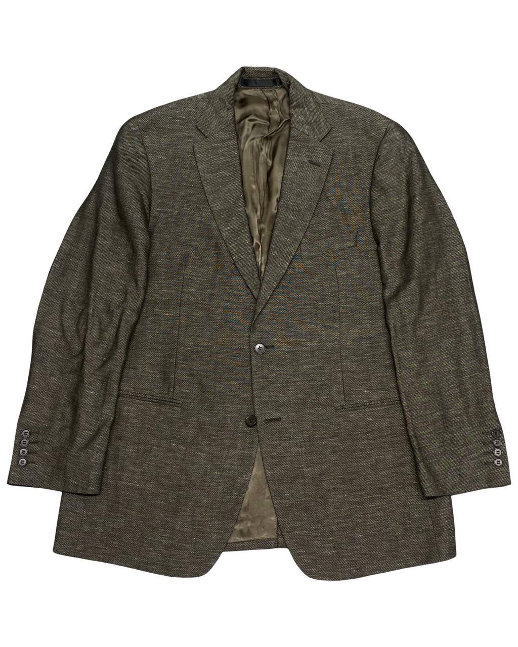 M&S Wool‑Linen Blend Blazer | Large | Chest 23"