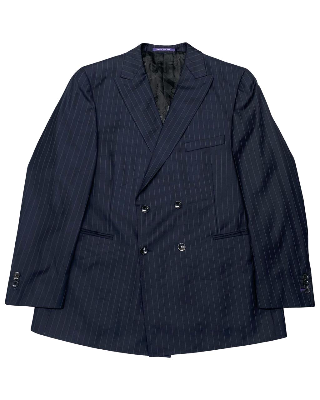 Benbarton New York Double-Breasted Blazer | Size Medium | Chest 22.5"