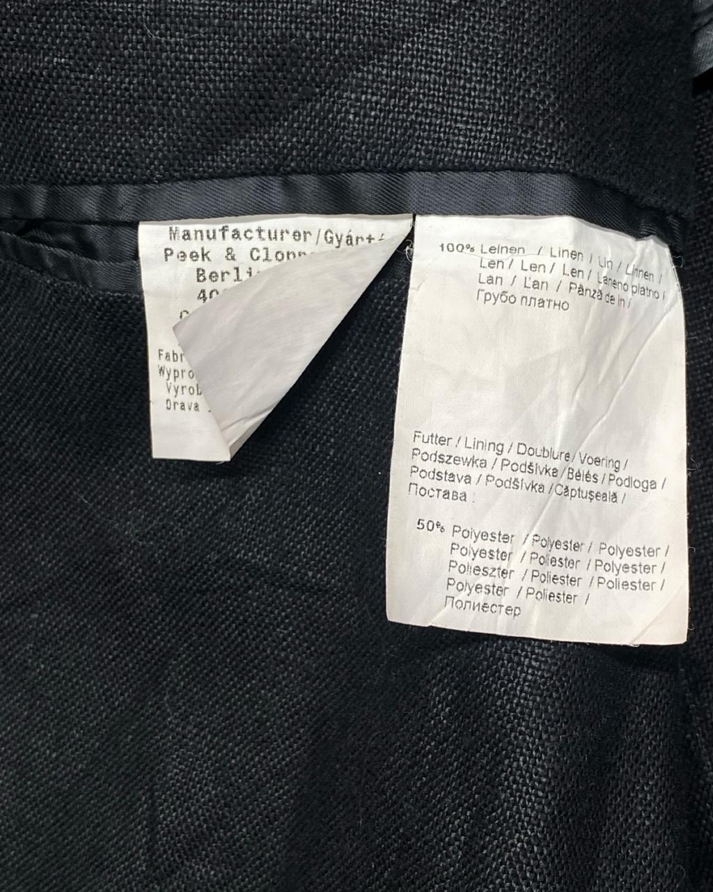 Montego Linen Blazer | Size Medium | Chest 22.5"