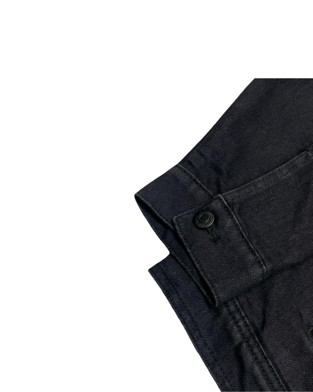 Old Navy Sherpa-Lined Denim Jacket | Size Large | Chest 25"