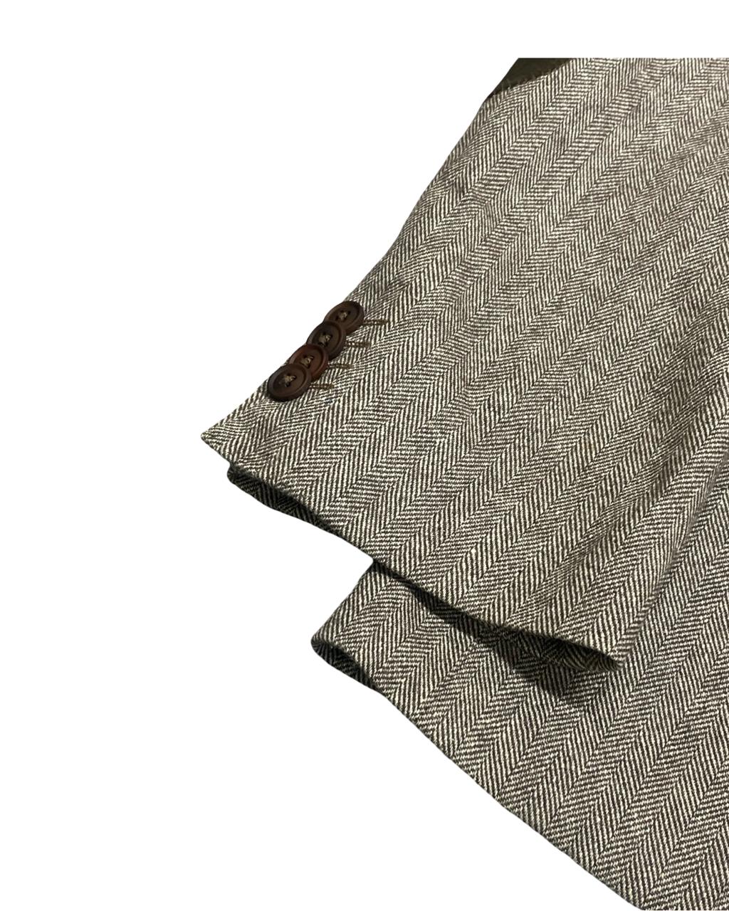 Hugo Boss Wool Blend Elbow Patch Blazer