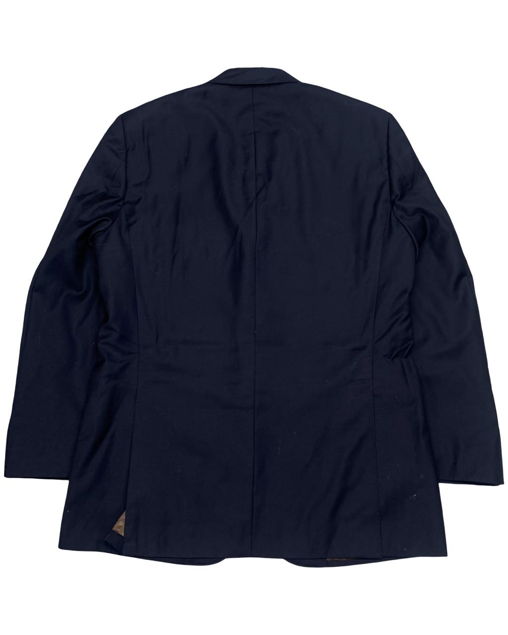 Baroni Navy Slim-Fit Blazer | Size Medium | Chest 22”
