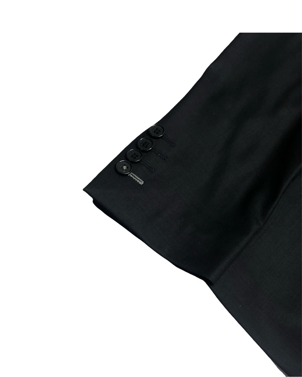 Devred 1902 Black Extra Slim-Fit Blazer | Size Medium | Chest 20.5”