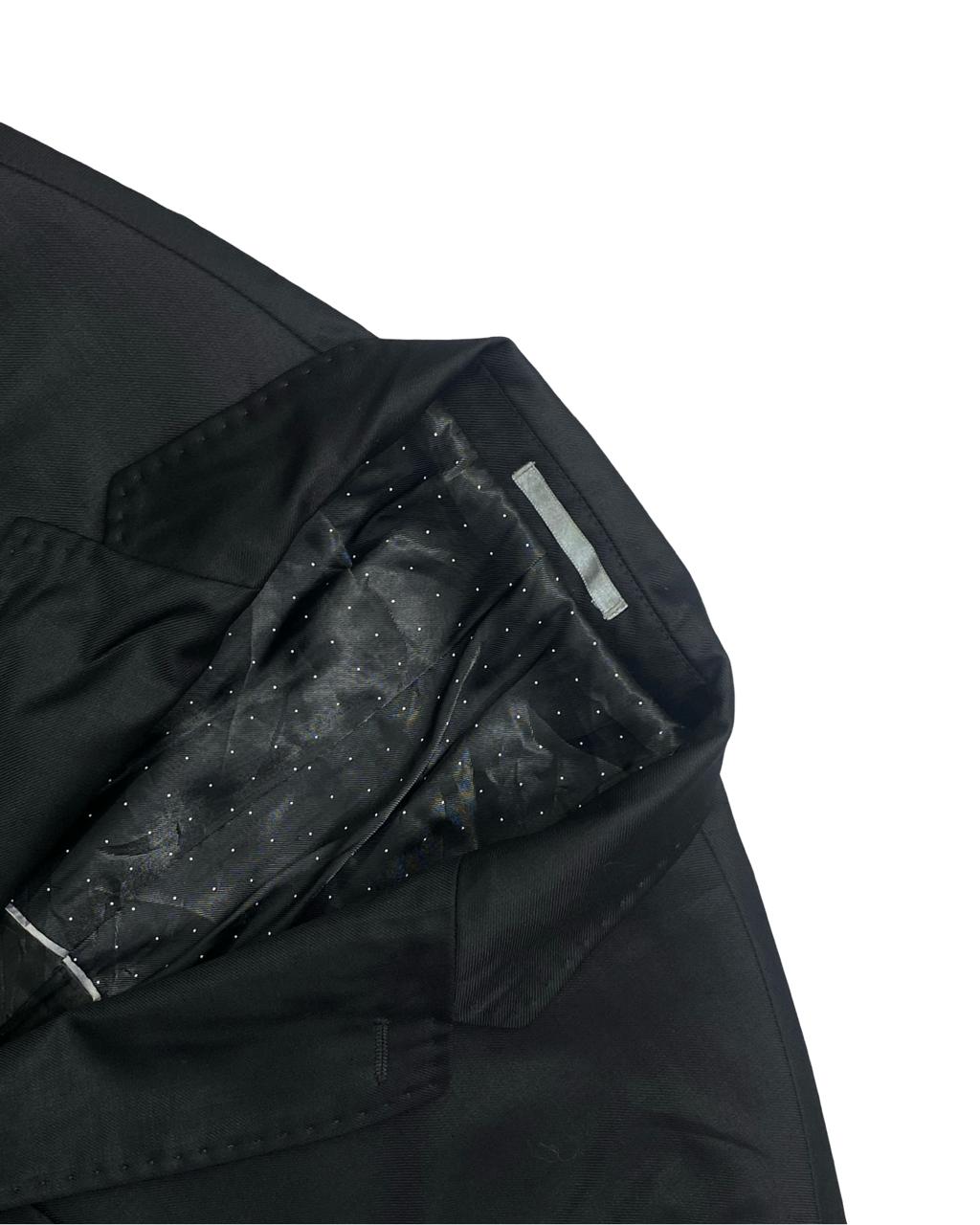 Devred 1902 Black Extra Slim-Fit Blazer | Size Medium | Chest 20.5”