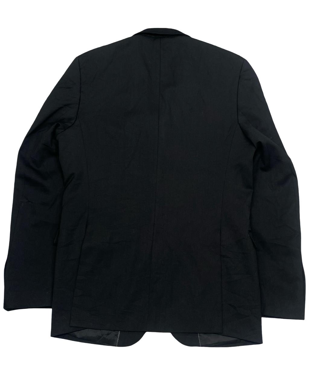 Zara Man Basic Black Blazer | Size Medium |