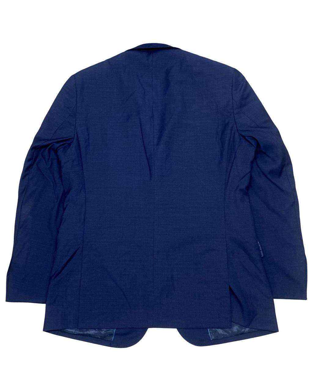 Cortefiel Tailored Fit Navy Blazer | Size Medium | Chest 21.5"