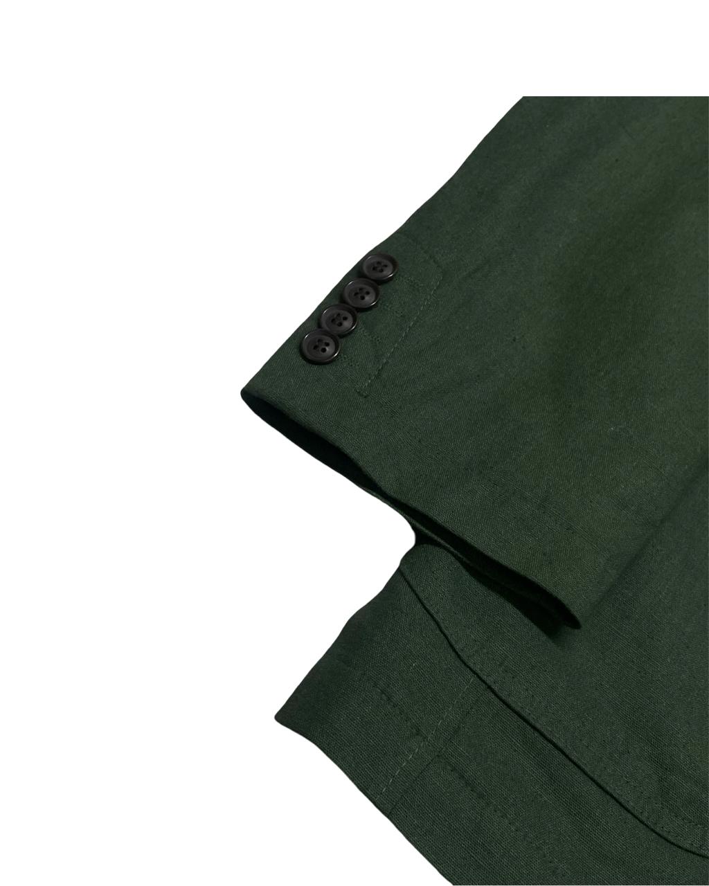 Canda Forest Green Casual Blazer | Size Large | Chest 24"