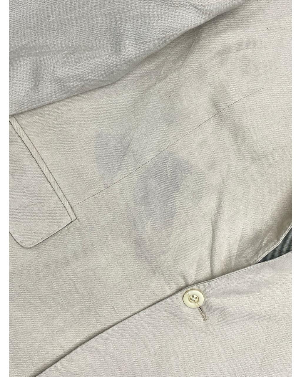 Luomo Beige Linen Blend Blazer