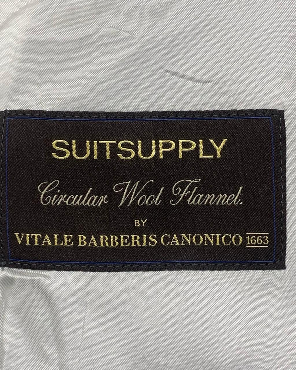 Suitsupply Pure Wool Flannel Blazer | Size Large | Chest 23.5”