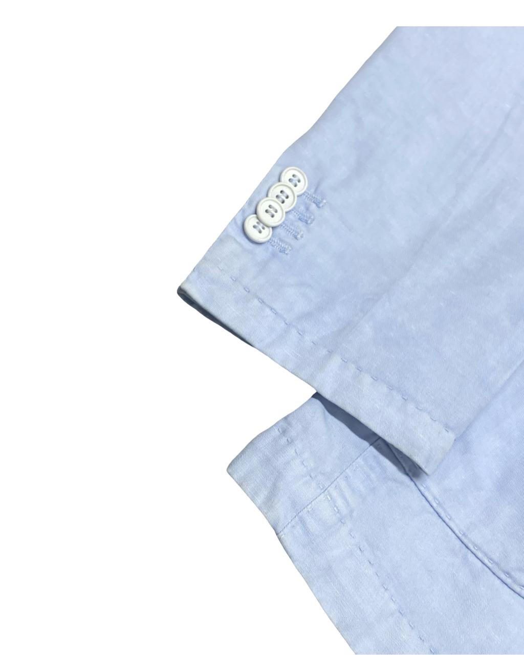 Conbipel Light Blue Casual Blazer | Medium | Chest 21.5”