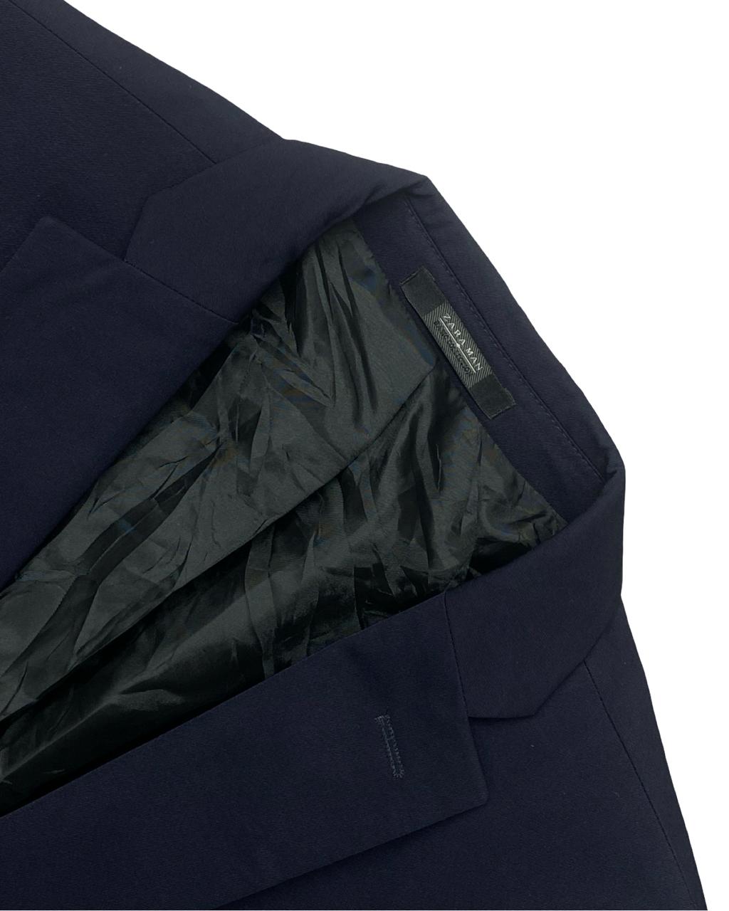 Zara Man Navy Blazer | Size Medium (EUR 54) | Chest 21.5”