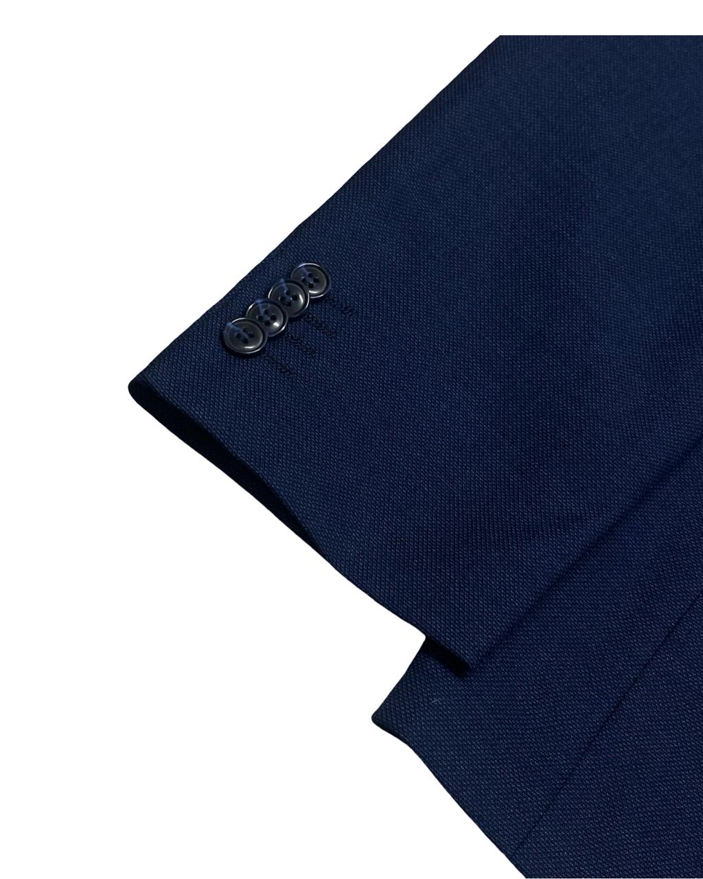 Walbusch Navy Wool Blazer | Size 56 | Chest 24.5”