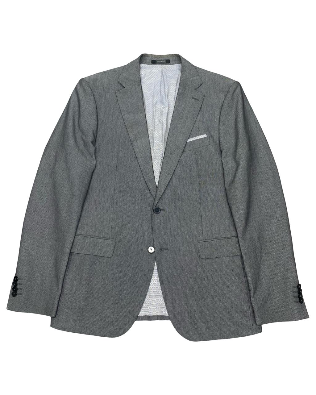 Zara Man Grey Blazer | Size 52 (Medium) | Chest 21”