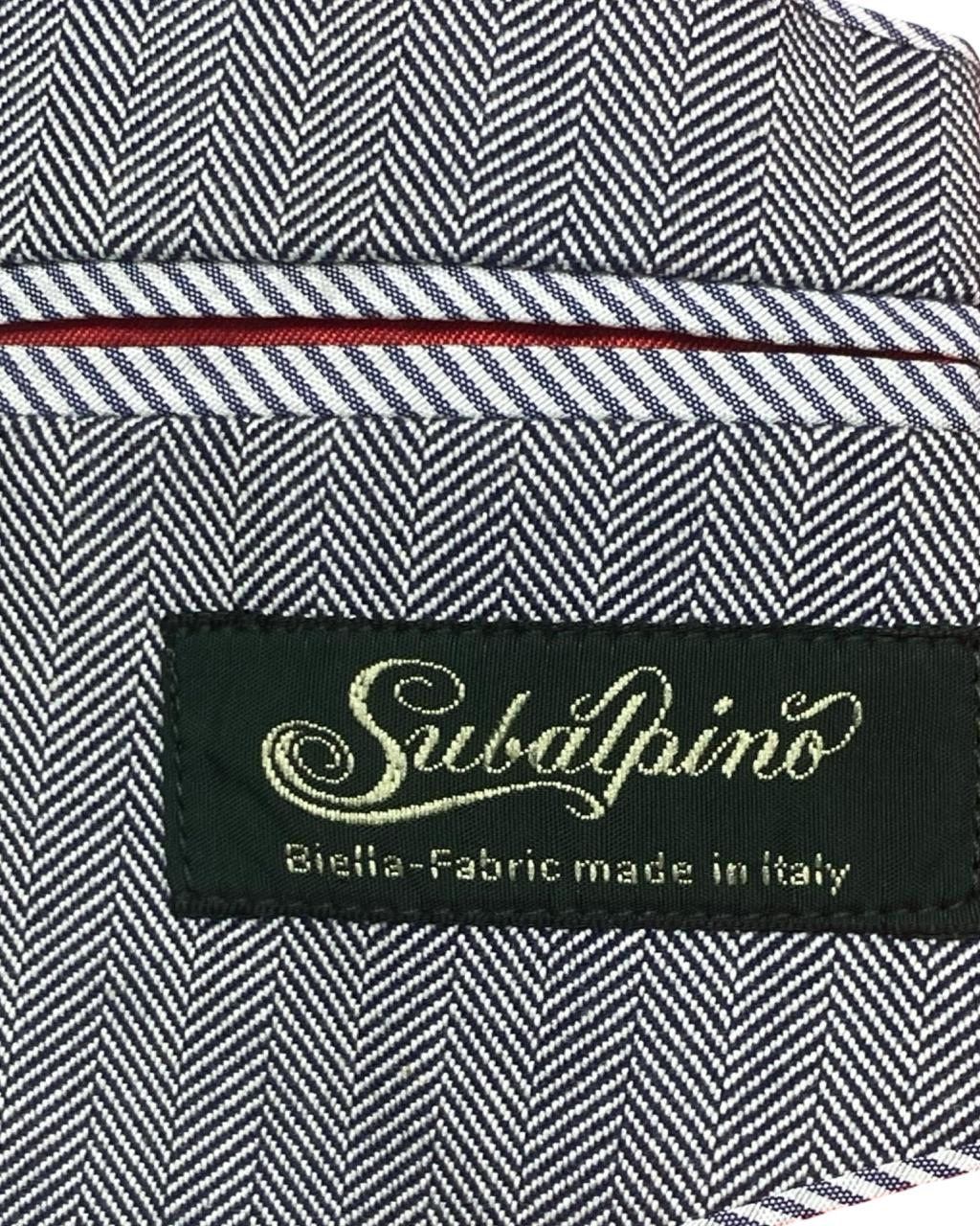 El Ganso Light Grey Striped Blazer | Size Medium | Chest 21.5"