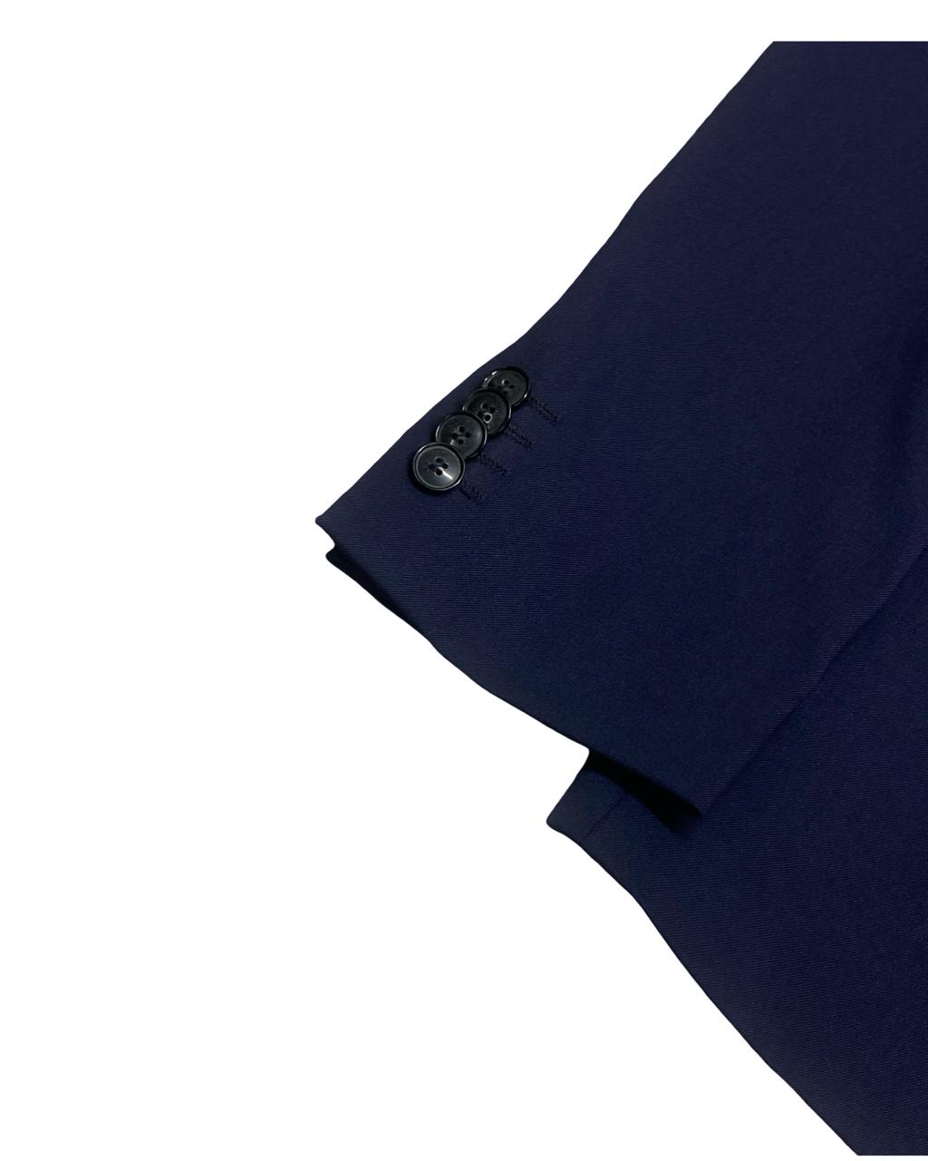 Bytom Navy Wool Blazer w/ Tollegno 1900 Fabric | Size Small | Chest 19"