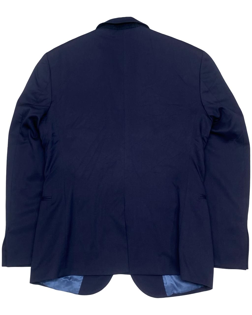 Bytom Navy Wool Blazer w/ Tollegno 1900 Fabric | Size Small | Chest 19"