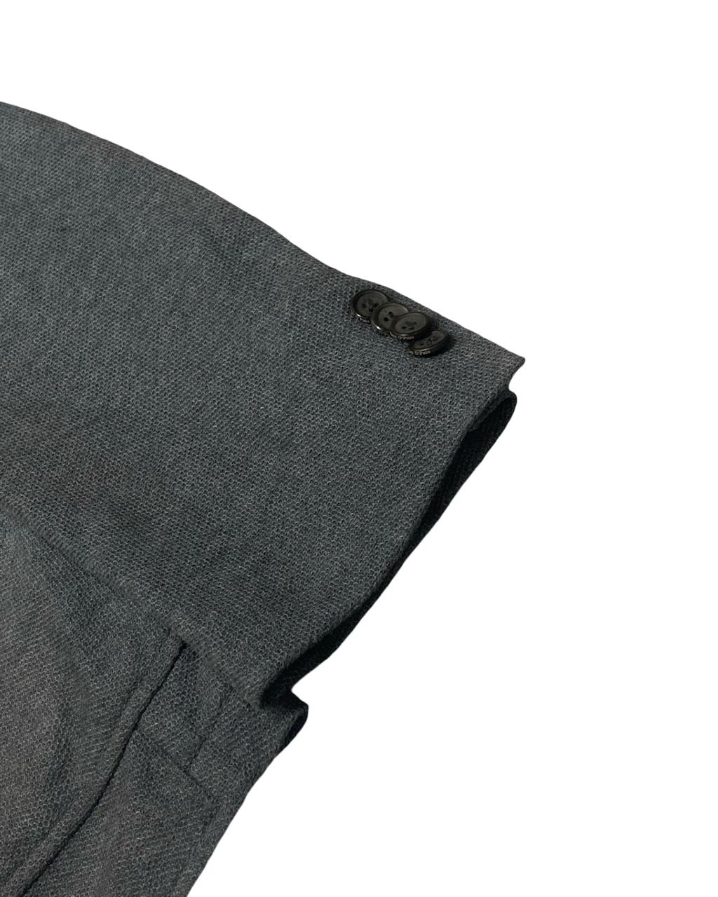 Marc O’Polo Grey Knit Jersey Blazer | Size 54 (Large) | Chest 23.5"