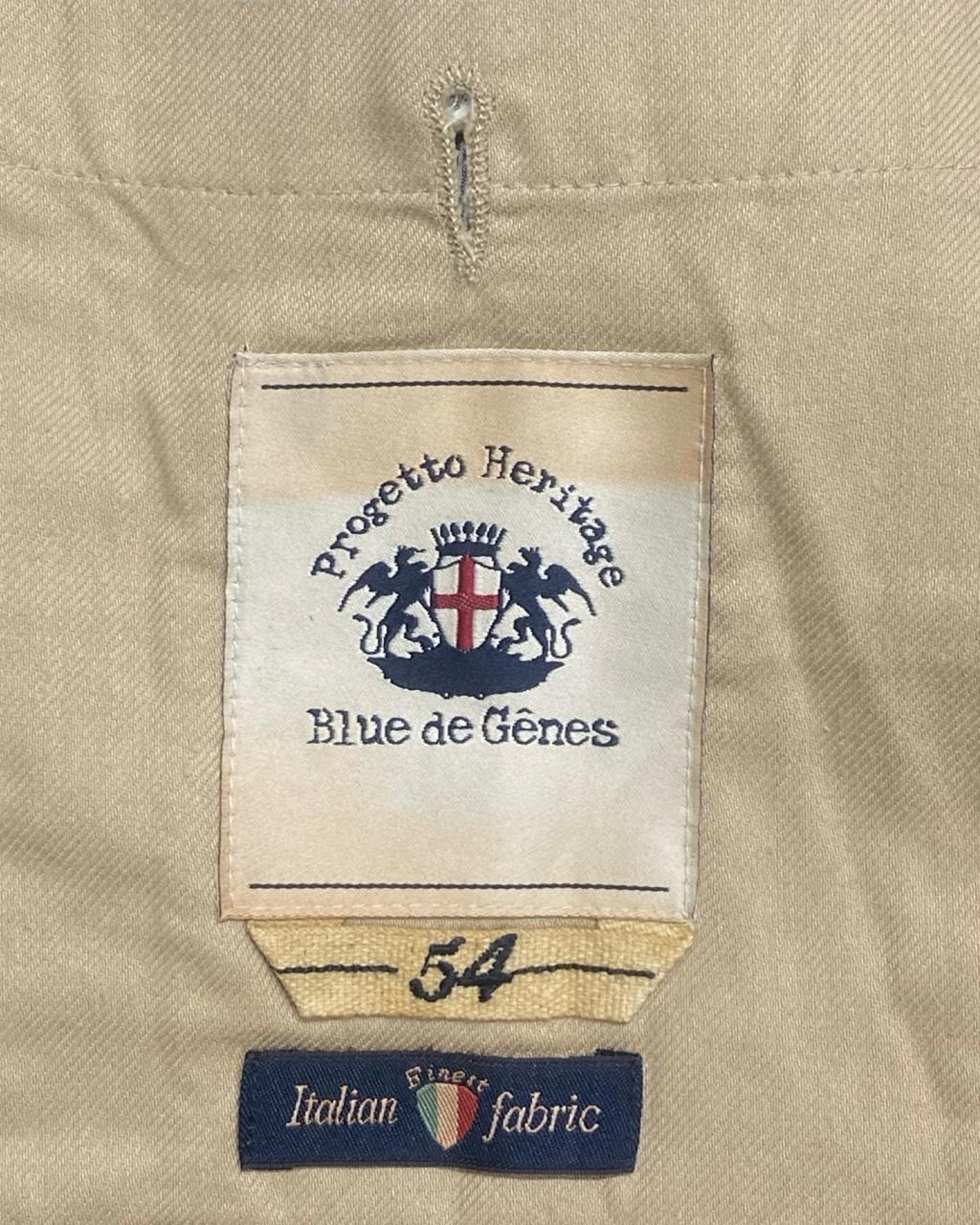 Blue de Gênes Black Heritage Blazer | Size 54 (Medium) | Chest 22"