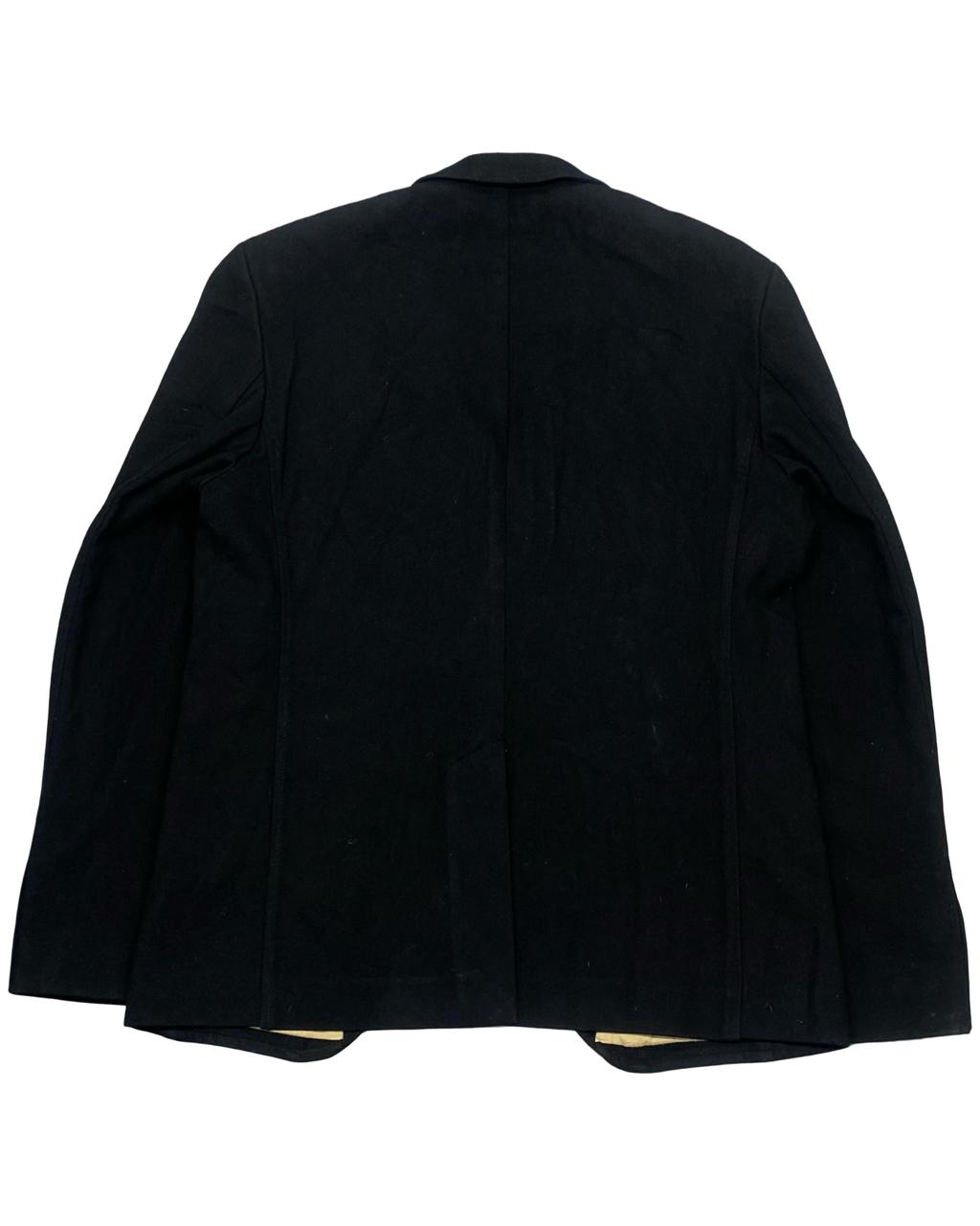 Blue de Gênes Black Heritage Blazer | Size 54 (Medium) | Chest 22"