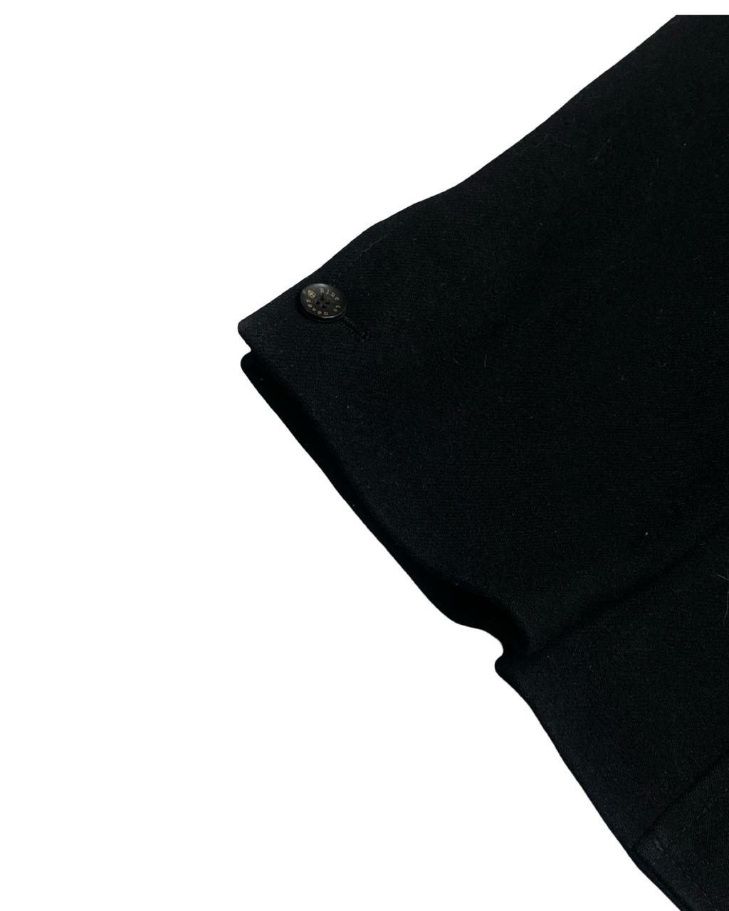 Blue de Gênes Black Heritage Blazer | Size 54 (Medium) | Chest 22"