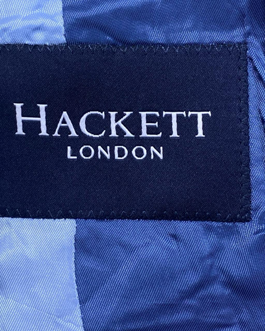Hackett London Green Tweed Check Blazer | Size Medium | Chest 22.5"