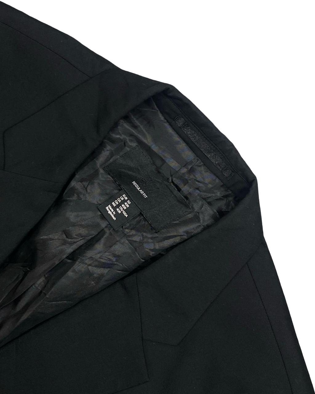 H&M Classic Black Blazer | Regular Fit | Size Medium (EUR 50 / US 40R) | Chest 21"