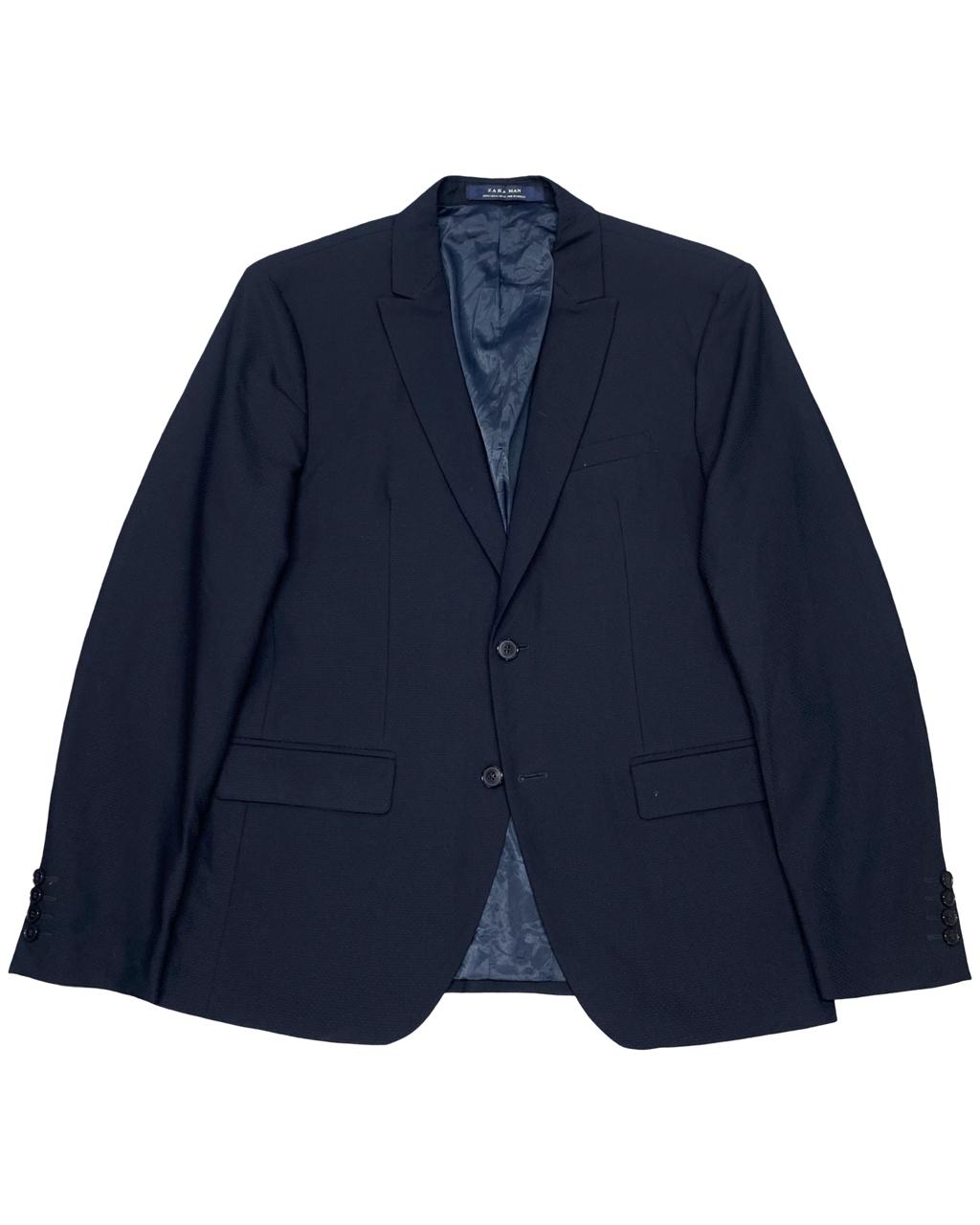 Zara Man Collection Navy Blazer | Size Medium | Chest 22"