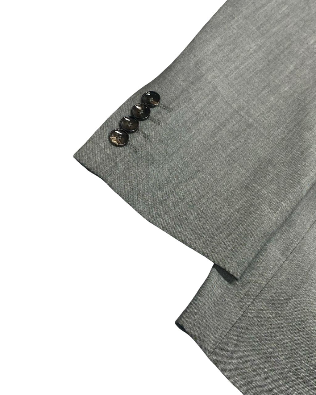 Zara Man Wool & Mohair Grey Blazer | Size Large | Chest 23.5”